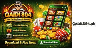 QAIDI804 Game APK – Best Real Money Earning App & Casino Game in Pakistan 2026 screenshot 1