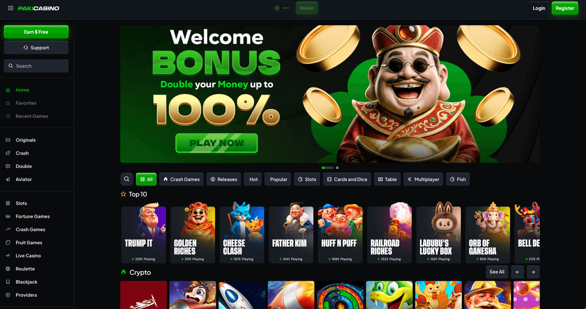 PakiCasino Game: Online Best Casino Platform – The Complete 2026 Guide screenshot 1