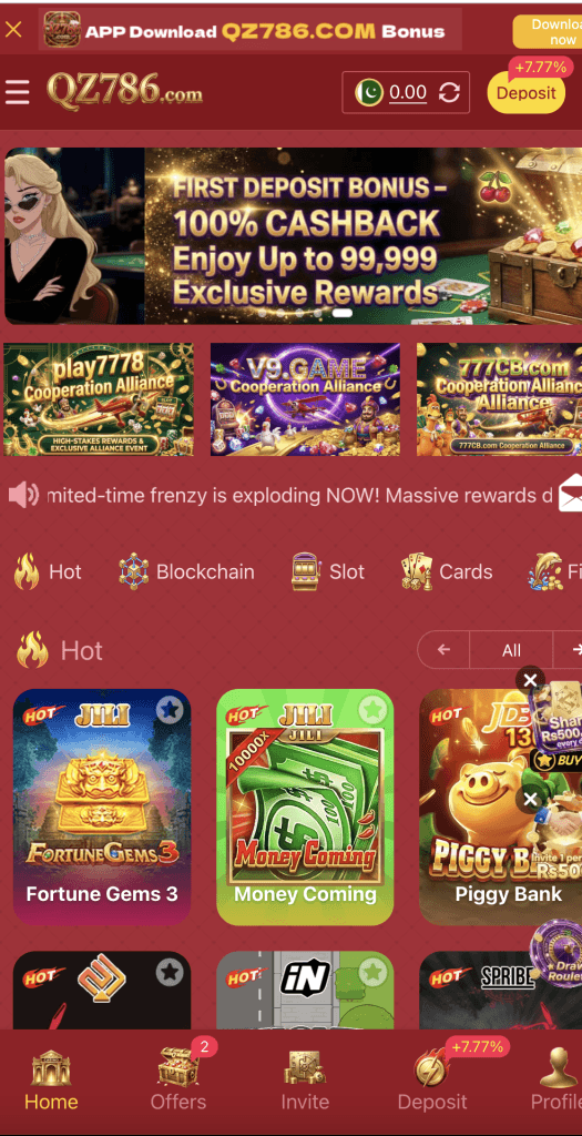 Qz786 Game APK Pakistan (2026) – Download, Login, Rules & Tips screenshot 1